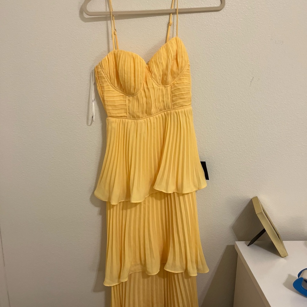 Lulu's Sunny Yellow Dress